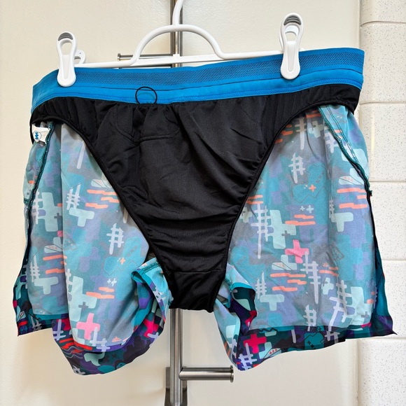 Janji AFO Black and Blue Running Shorts Size XL from REI - Picture 11 of 14